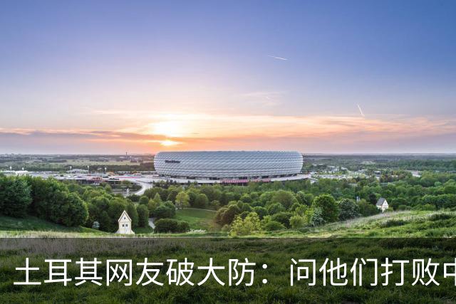 土耳其网友破大防：问他们打败中国多少次，被AI一句话终结了比赛